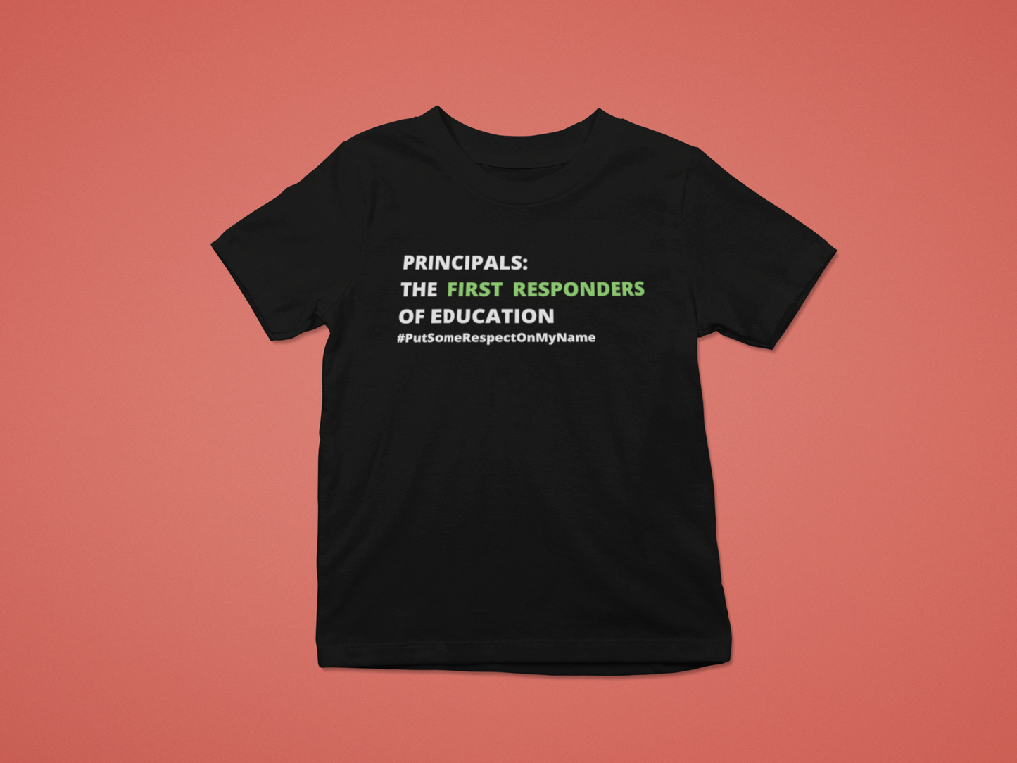 Principals: The First Responders of Education! Unisex Short-Sleeve T-Shirt